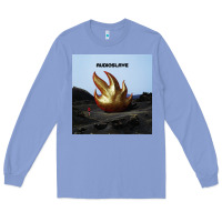 Colony Blue Clear Design Long Sleeve Tee - linhVisuals