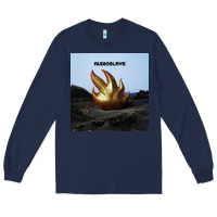 Navy Clear Design Long Sleeve Tee - linhVisuals