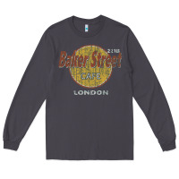 Smoke baker street cafe 221b london   sherlock holmes fans Long Sleeve Tee - linhVisuals