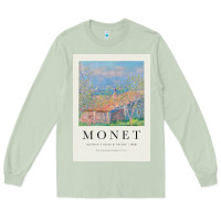 Matcha Claude Monet 1888 Long Sleeve Tee - linhVisuals