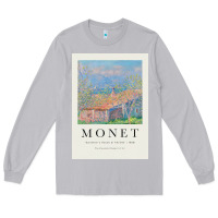 Moon Dust Claude Monet 1888 Long Sleeve Tee - linhVisuals