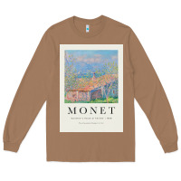 Toasted Coconut Claude Monet 1888 Long Sleeve Tee - linhVisuals