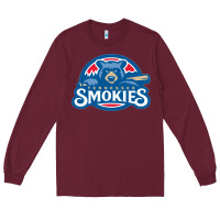 Burgundy tennessee smokies Long Sleeve Tee - linhVisuals