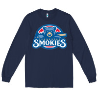 Navy tennessee smokies Long Sleeve Tee - linhVisuals