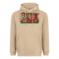 Mushroom Christmas Western Papa Claus Heavyweight Hoodie - RanaPortraitStore