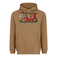 Toasted Coconut Christmas Western Papa Claus Heavyweight Hoodie - RanaPortraitStore