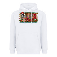 White Christmas Western Papa Claus Heavyweight Hoodie - RanaPortraitStore
