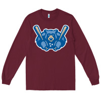 Burgundy tennessee smokies Long Sleeve Tee - linhVisuals