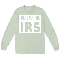 Matcha defund the irs Long Sleeve Tee - linhVisuals