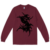 Burgundy cool-sepultura-tribal-s-pen Long Sleeve Tee - linhVisuals