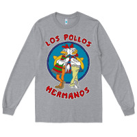 Heather Grey los polos hermanos [tb] Long Sleeve Tee - linhVisuals