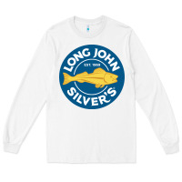 White resto,  silver's Long Sleeve Tee - linhVisuals