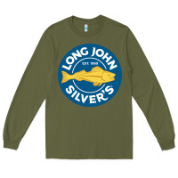 Army Green resto,  silver's Long Sleeve Tee - linhVisuals