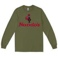 Army Green resto, nando's Long Sleeve Tee - linhVisuals