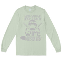 Matcha mess with my wife and they Long Sleeve Tee - linhVisuals