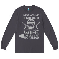 Smoke mess with my wife and they Long Sleeve Tee - linhVisuals