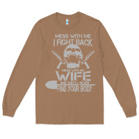 Toasted Coconut mess with my wife and they Long Sleeve Tee - linhVisuals