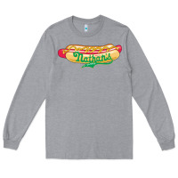 Heather Grey resto, nathan's Long Sleeve Tee - linhVisuals