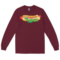 Burgundy resto, nathan's Long Sleeve Tee - linhVisuals