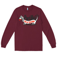 Burgundy resto portillo's Long Sleeve Tee - linhVisuals