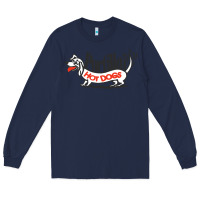 Navy resto portillo's Long Sleeve Tee - linhVisuals