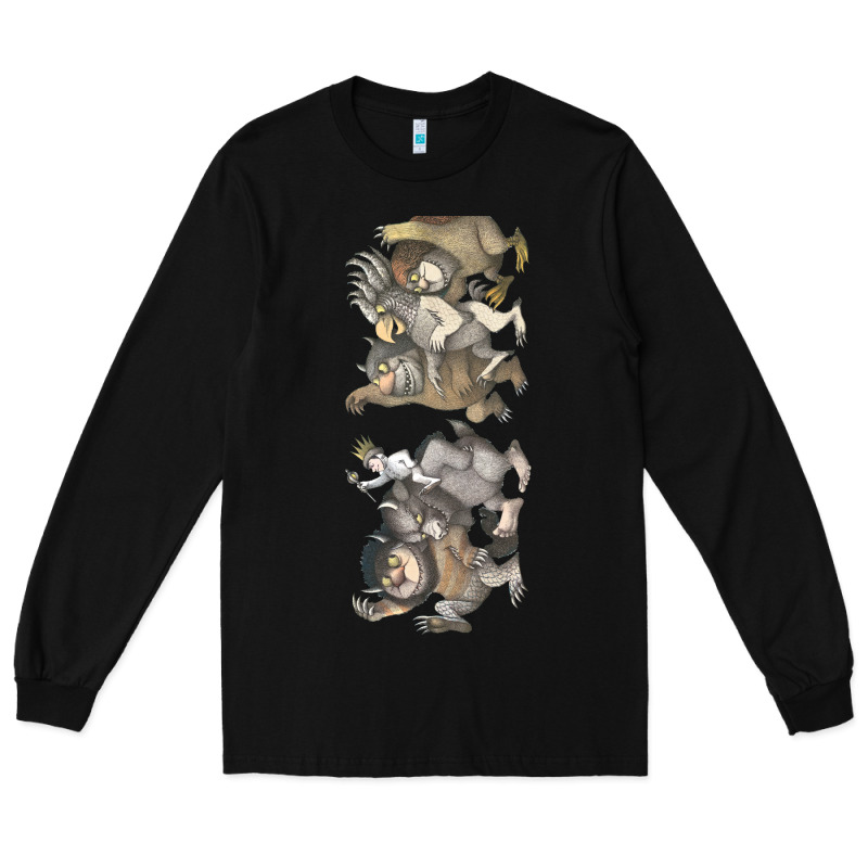 Where The Wild Things Are Long Sleeve Tee by linhVisuals | Teevron