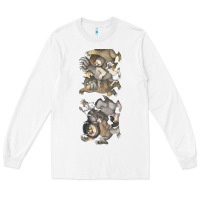 White where the wild things are Long Sleeve Tee - linhVisuals
