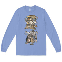 Colony Blue where the wild things are Long Sleeve Tee - linhVisuals