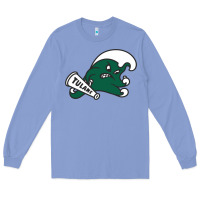 Colony Blue tulane green wave Long Sleeve Tee - linhVisuals