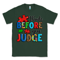 Sports Green think before you judge Classic Tee - OliviaCreatesArt