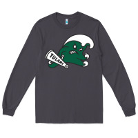 Smoke tulane green wave Long Sleeve Tee - linhVisuals