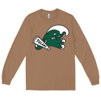 Toasted Coconut tulane green wave Long Sleeve Tee - linhVisuals