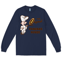 Navy resto pancake house Long Sleeve Tee - linhVisuals