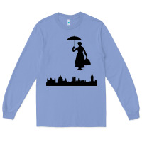 Colony Blue marry poppins Long Sleeve Tee - linhVisuals