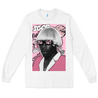 White tyler the creator 2 Long Sleeve Tee - linhVisuals