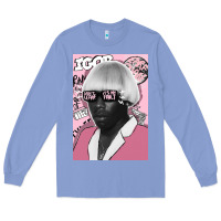 Colony Blue tyler the creator 2 Long Sleeve Tee - linhVisuals