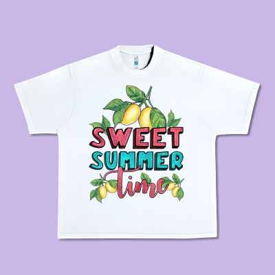 Sweet Summer Time Lemonade Urban Heavy Tee Designed By Bundleandbundleshop