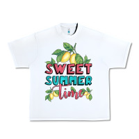 White sweet summer time lemonade Urban Heavy Tee - BundleAndBundleShop