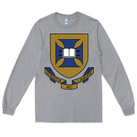Heather Grey university of queensland Long Sleeve Tee - linhVisuals