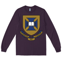 Plum university of queensland Long Sleeve Tee - linhVisuals