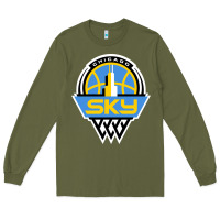 Army Green chicago women sport Long Sleeve Tee - linhVisuals