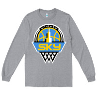Heather Grey chicago women sport Long Sleeve Tee - linhVisuals