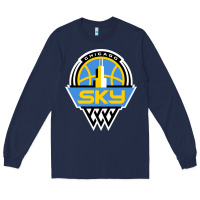Navy chicago women sport Long Sleeve Tee - linhVisuals