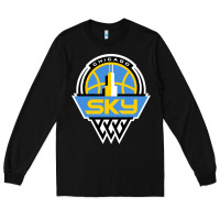 Black chicago women sport Long Sleeve Tee - linhVisuals