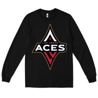 Black the aces, la women sport Long Sleeve Tee - linhVisuals