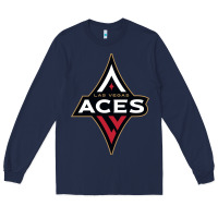 Navy the aces, la women sport Long Sleeve Tee - linhVisuals