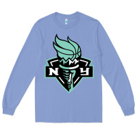 Colony Blue new york women sport Long Sleeve Tee - linhVisuals