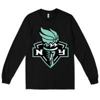 Black new york women sport Long Sleeve Tee - linhVisuals
