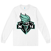 White new york women sport Long Sleeve Tee - linhVisuals