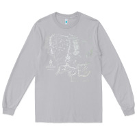 Moon Dust middle earth map [tb] Long Sleeve Tee - linhVisuals